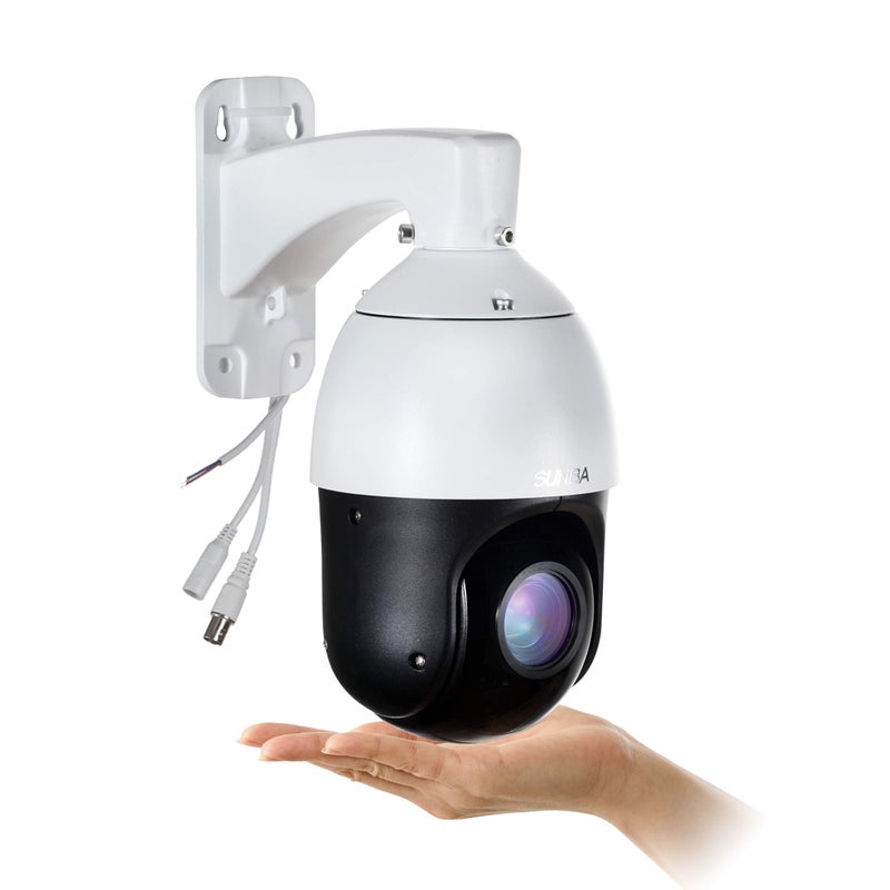SUNBA Outdoor PTZ Analog Camera, 22X Optical Zoom, 960H CCTV Security Dome Camera, up to 328ft Night Vision with RS485 Control (405-22X) - Image 1